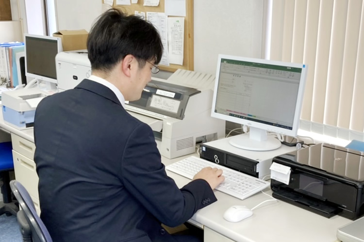 社員の一日スケジュール