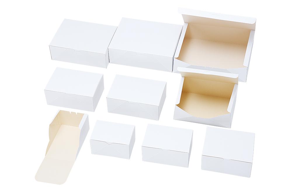 洋菓子サービス箱B（折組式） | 菓子パッケージ（菓子箱、菓子袋、掛紙）の販売なら玉谷共栄堂