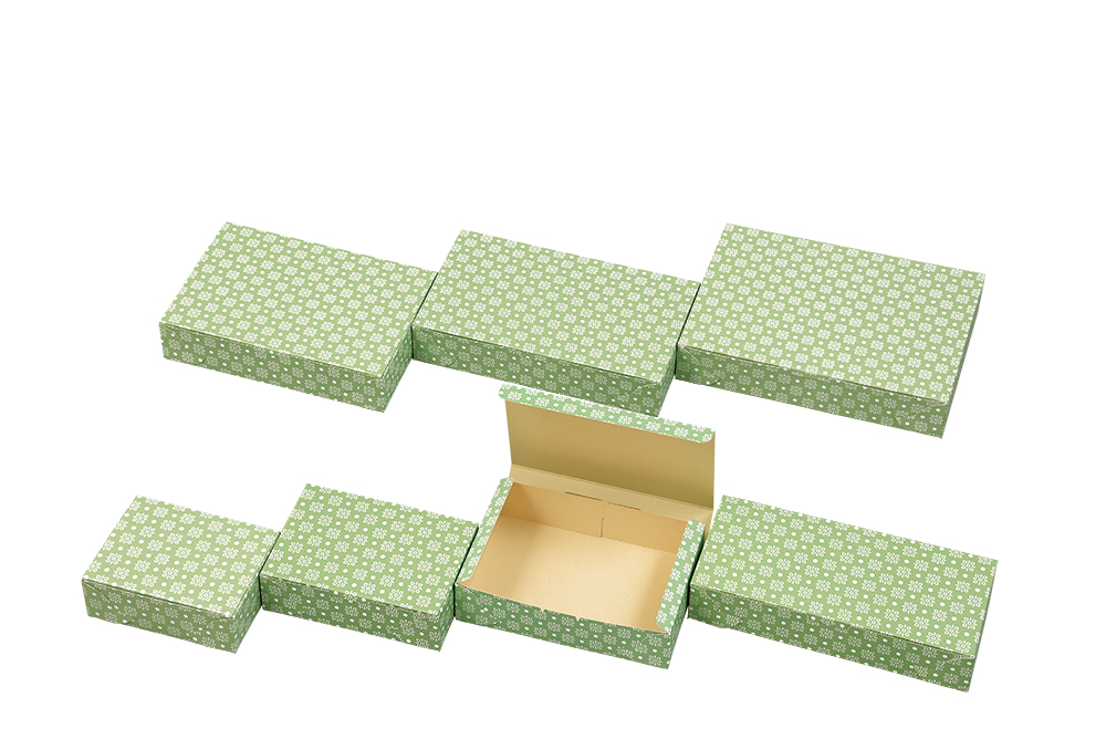 和菓子サービス箱C（カップ用・折組式）白 | 菓子パッケージ（菓子箱、菓子袋、掛紙）の販売なら玉谷共栄堂