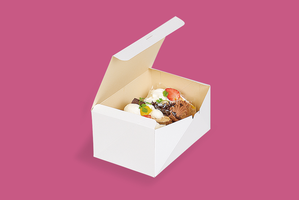 洋菓子サービス箱A（ワンタッチ式） | 菓子パッケージ（菓子箱、菓子袋、掛紙）の販売なら玉谷共栄堂